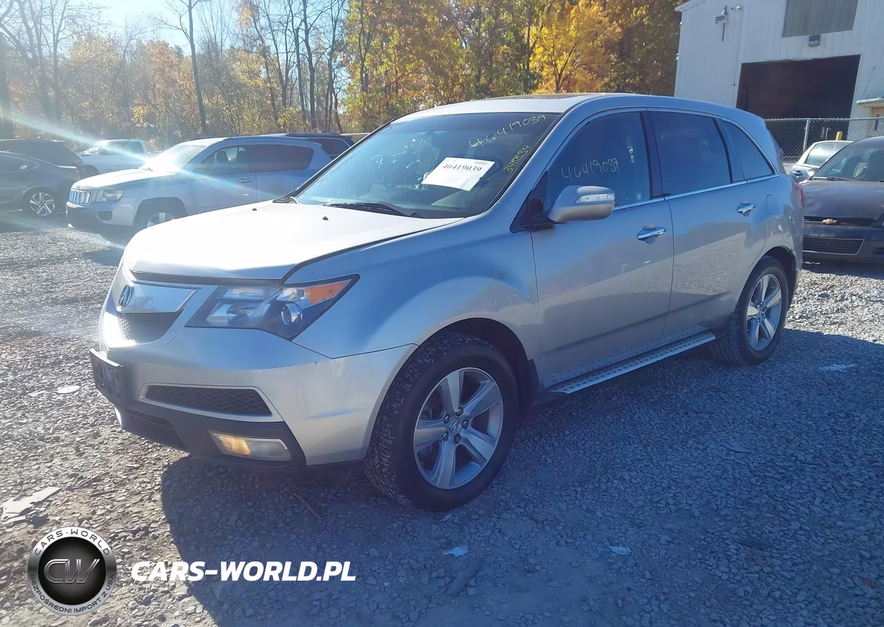 2012 Acura Mdx Technology Package VIN:2HNYD2H39CH508821 - 2