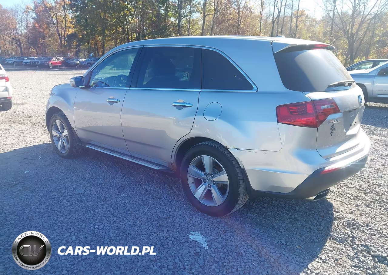 2012 Acura Mdx Technology Package VIN:2HNYD2H39CH508821 - 3