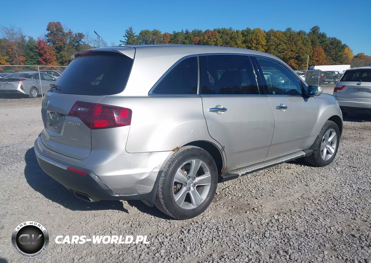 2012 Acura Mdx Technology Package VIN:2HNYD2H39CH508821 - 4