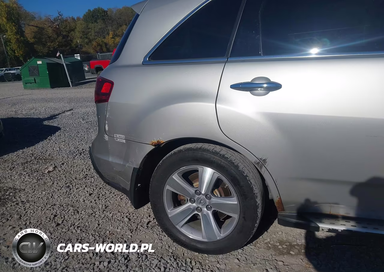 2012 Acura Mdx Technology Package VIN:2HNYD2H39CH508821 - 6