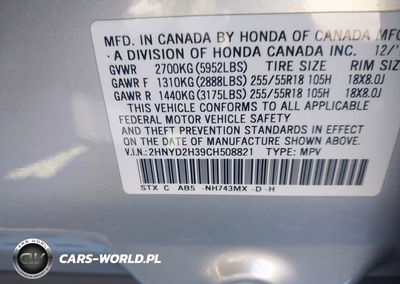 2012 Acura Mdx Technology Package VIN:2HNYD2H39CH508821 - 9