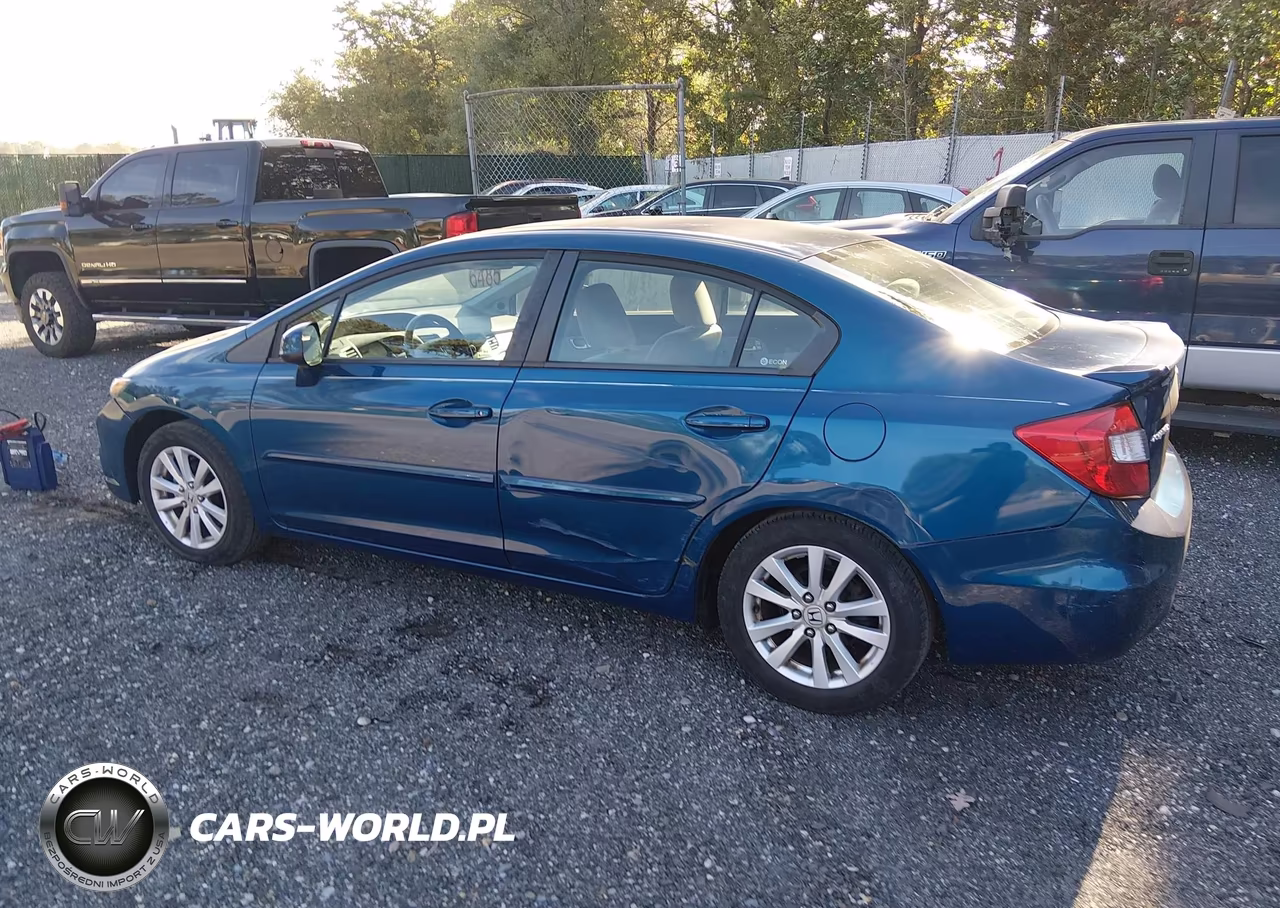 2012 Honda Civic Ex VIN:2HGFB2F85CH542807 - 14