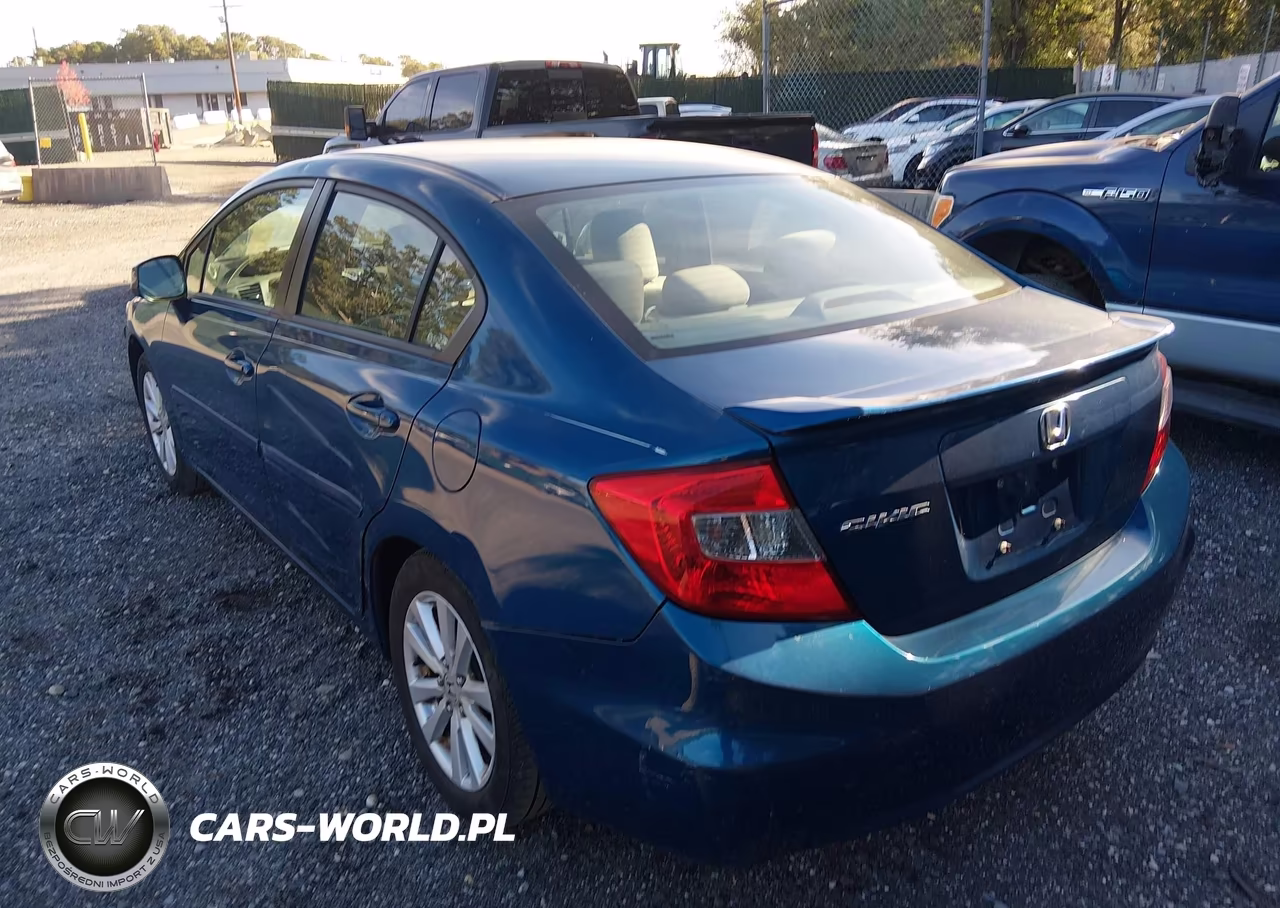 2012 Honda Civic Ex VIN:2HGFB2F85CH542807 - 3