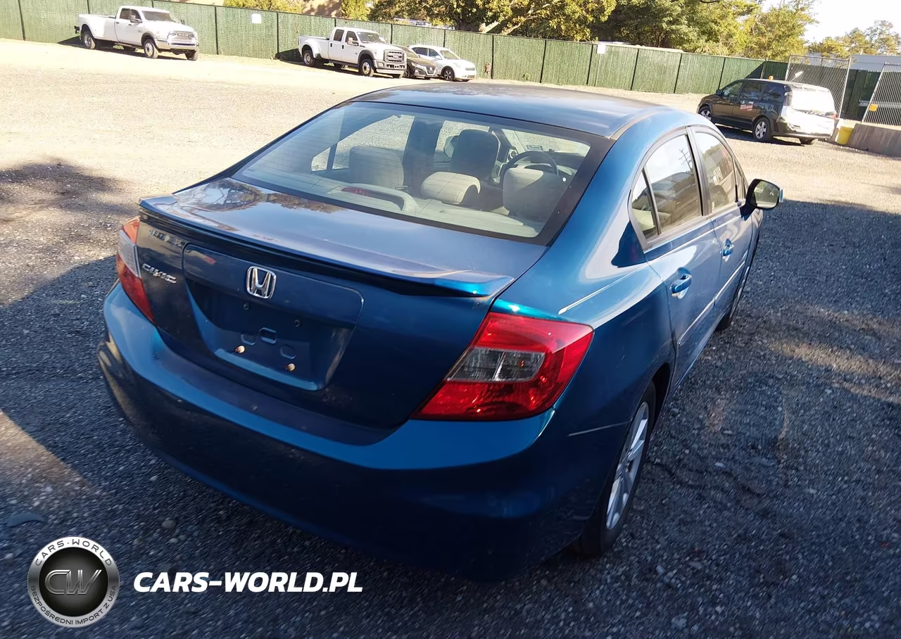 2012 Honda Civic Ex VIN:2HGFB2F85CH542807 - 4