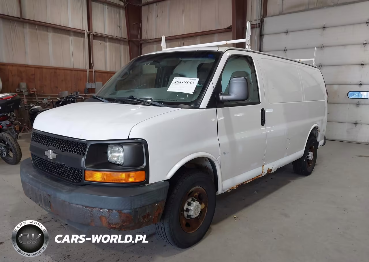 2009 Chevrolet Express 2500 Work Van VIN:1GCGG25C991123733 - 2