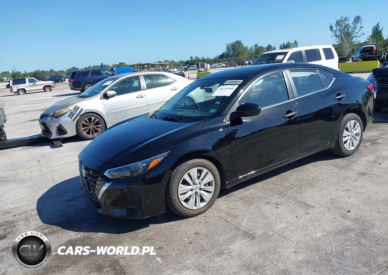 2025 Nissan Sentra S VIN:3N1AB8BV5SY291662 - 2