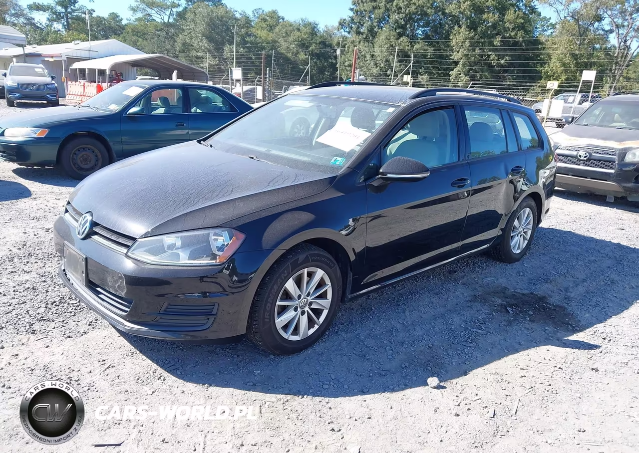 2016 Volkswagen Golf Sportwagen Tsi S 4-Door VIN:3VWA17AU6GM500275 - 2