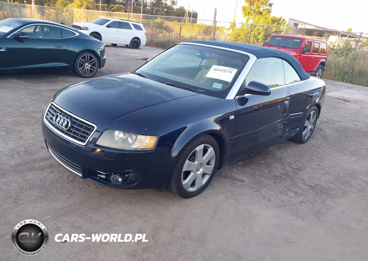 2006 Audi A4 3.0 VIN:WAUDT48H96K009381 - 2