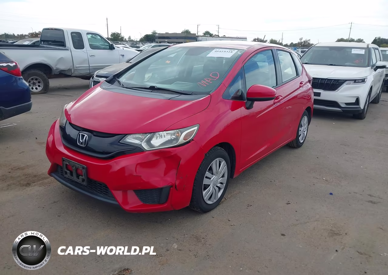 2016 Honda Fit Lx VIN:JHMGK5H51GX004502 - 2