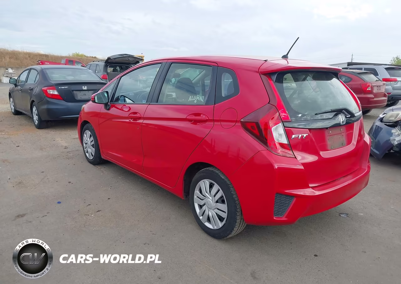 2016 Honda Fit Lx VIN:JHMGK5H51GX004502 - 3