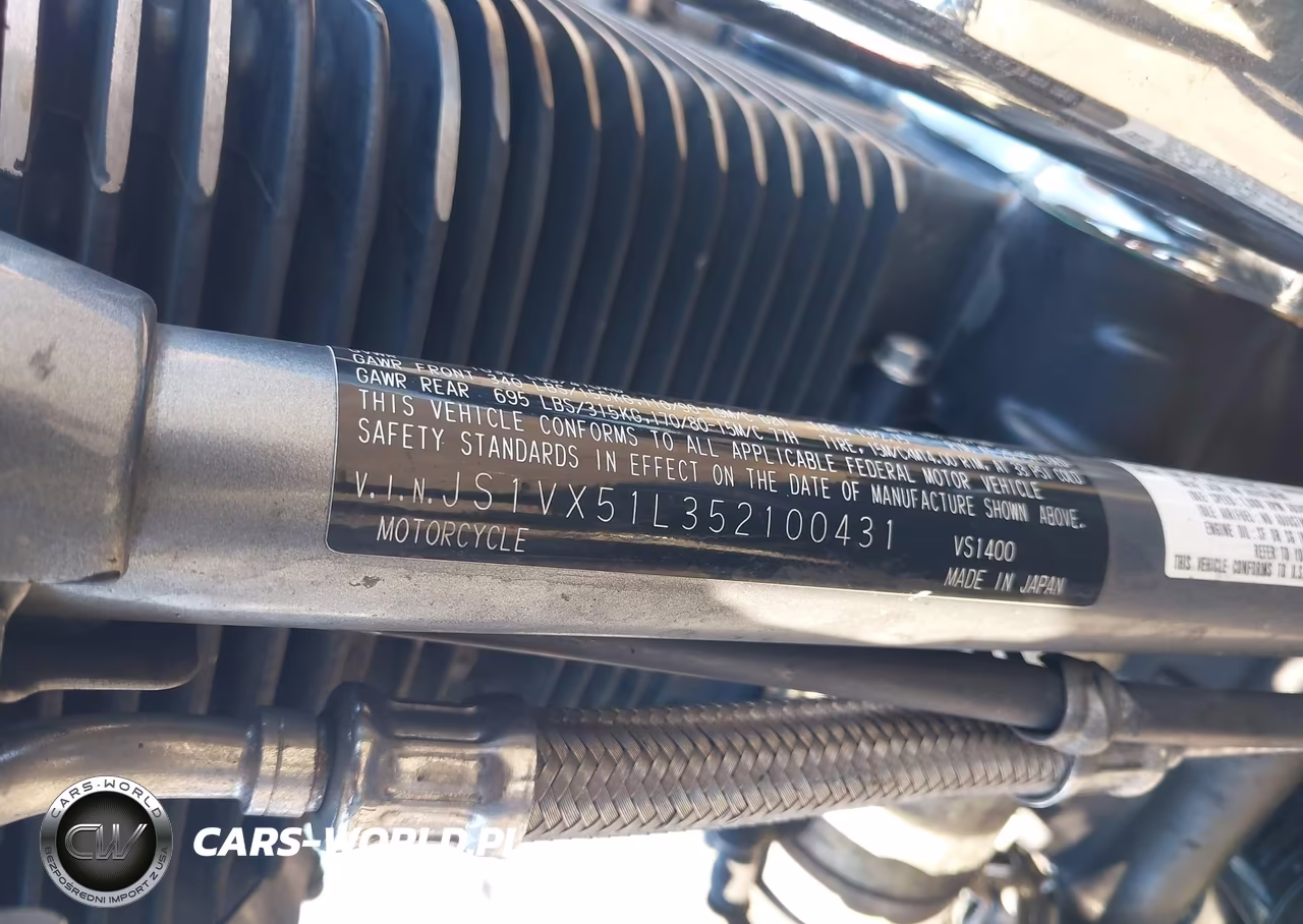 2005 Suzuki Vs1400 Glp VIN:JS1VX51L352100431 - 10