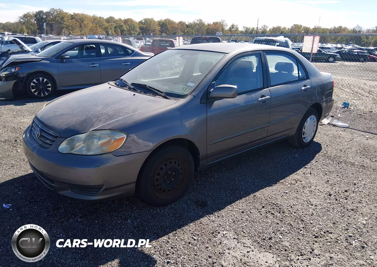 2003 Toyota Corolla Le VIN:1NXBR32E83Z096882 - 2