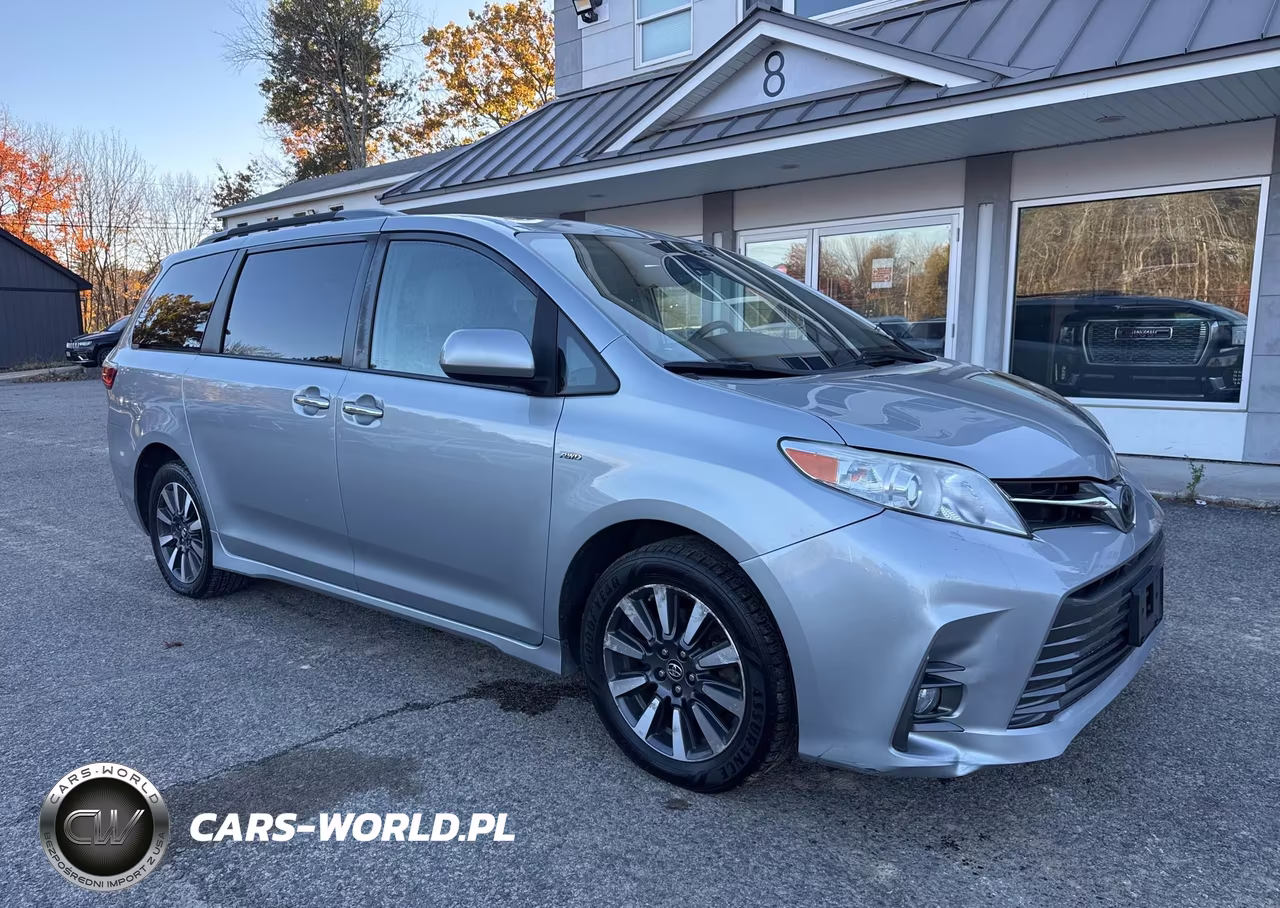 2019 Toyota Sienna Xle 7 Passenger