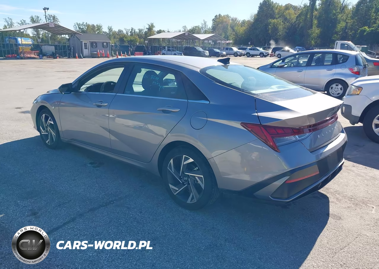 2025 Hyundai Elantra Sel Convenience VIN:KMHLS4DG2SU018013 - 3