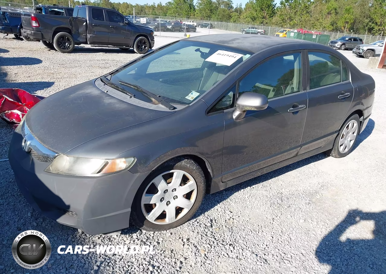 2009 Honda Civic Lx VIN:2HGFA16559H363713 - 2