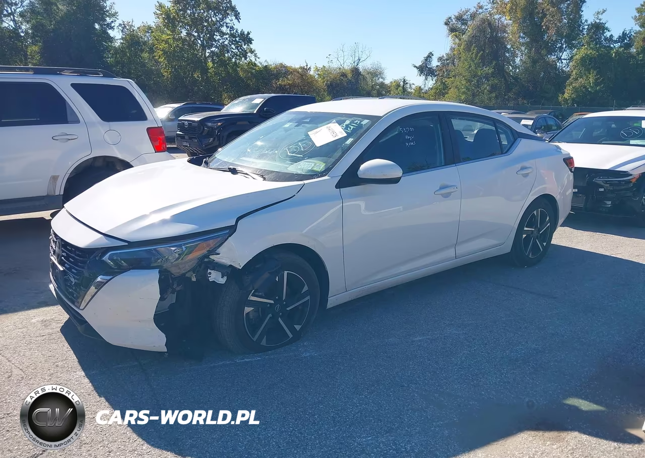 2024 Nissan Sentra Sv Xtronic Cvt VIN:3N1AB8CV1RY296219 - 2