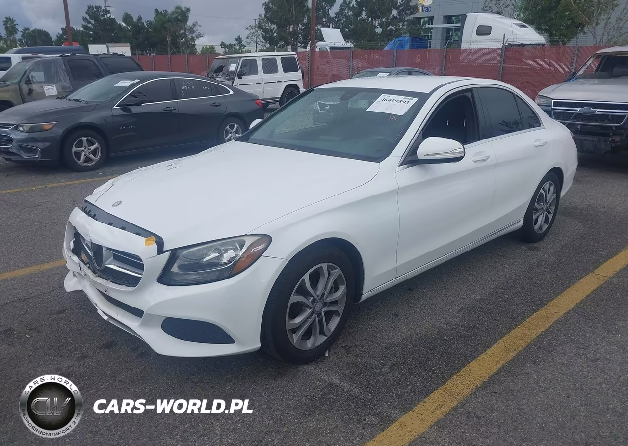 2015 Mercedes-Benz C 300 VIN:55SWF4JB9FU090449 - 2