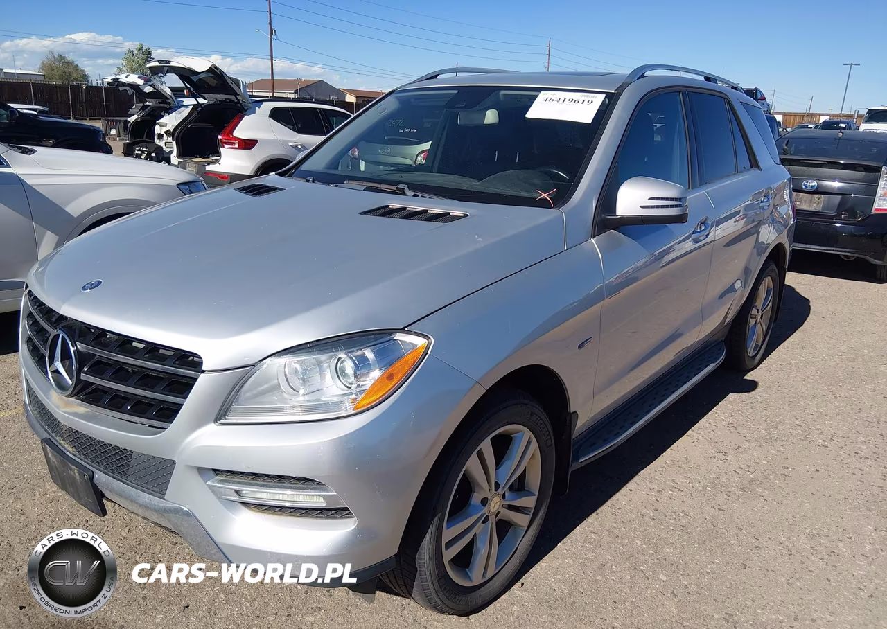 2012 Mercedes-Benz Ml 350 4Matic VIN:4JGDA5HB7CA059168 - 2
