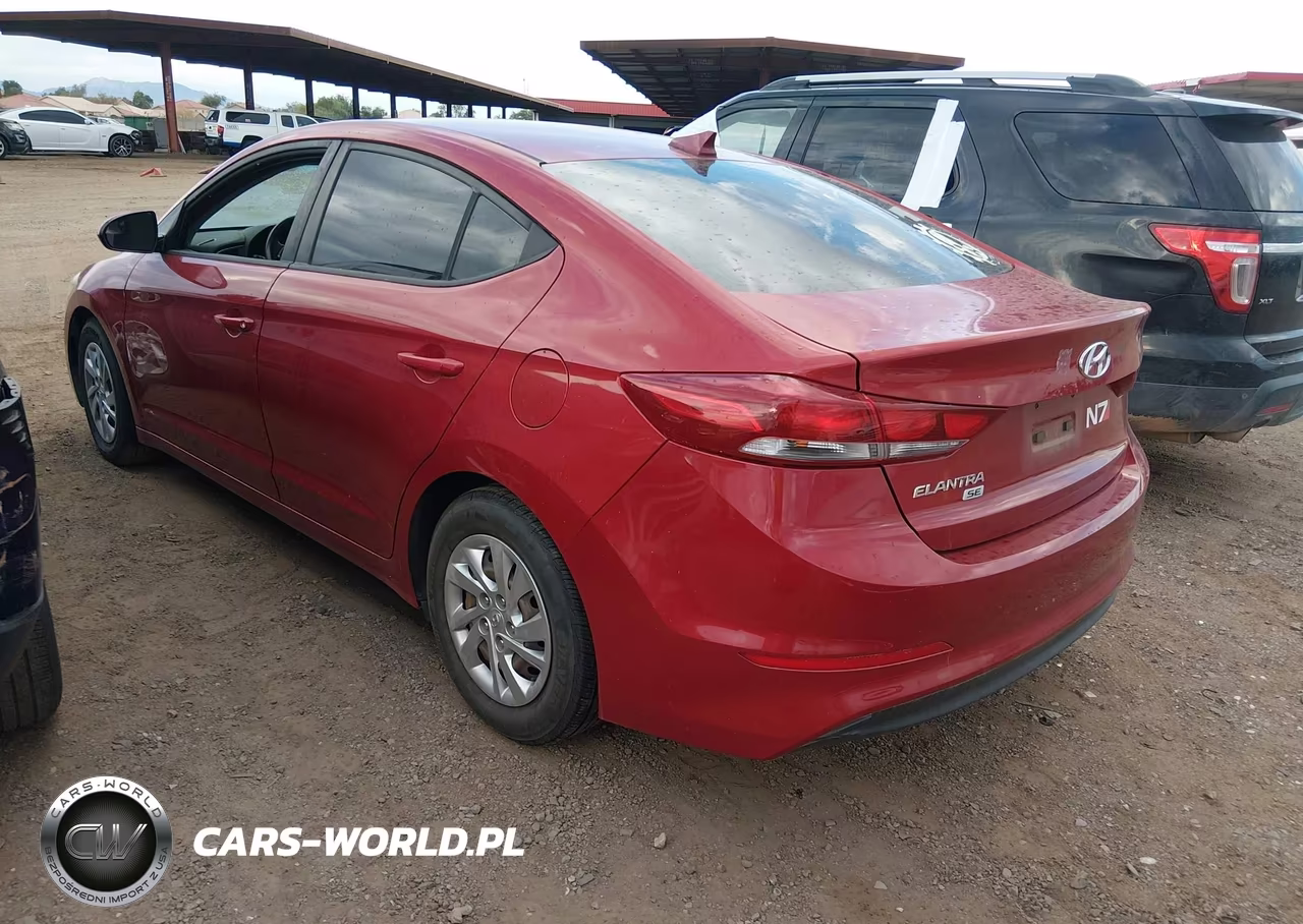 2017 Hyundai Elantra Se VIN:KMHD74LF7HU119460 - 3
