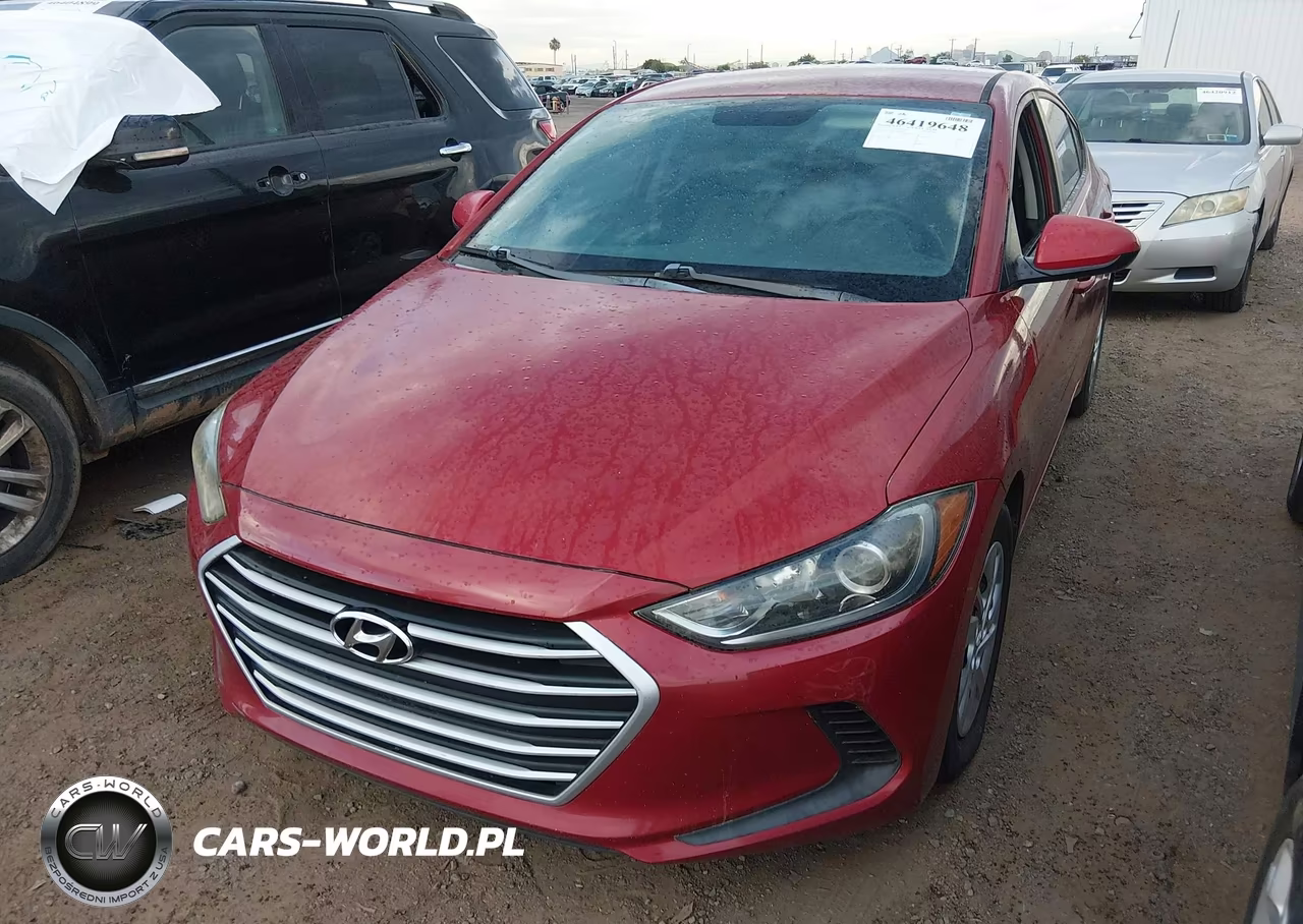 2017 Hyundai Elantra Se VIN:KMHD74LF7HU119460 - 6