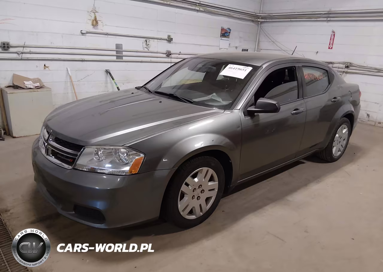 2013 Dodge Avenger Se VIN:1C3CDZAB0DN616025 - 2