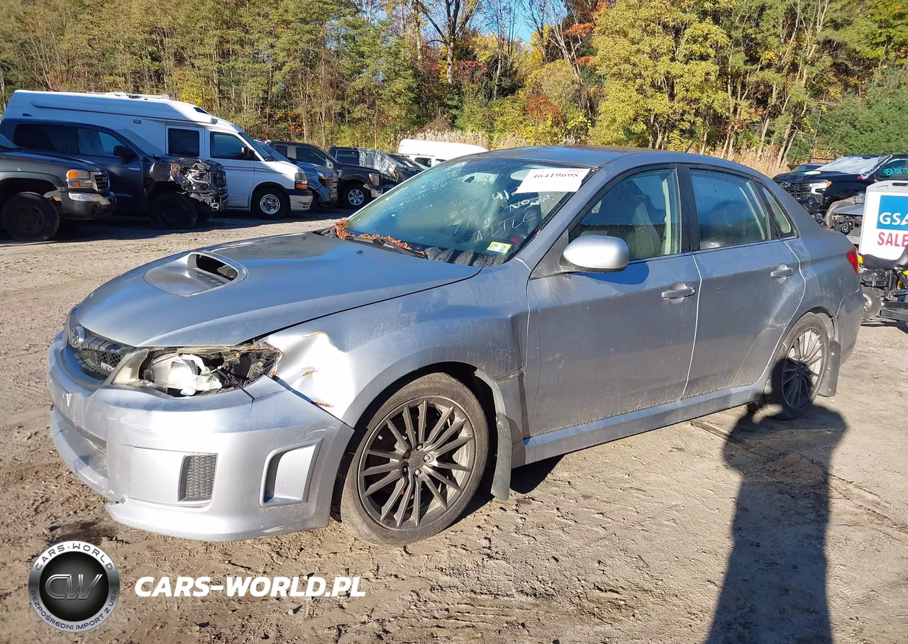 2013 Subaru Impreza Wrx VIN:JF1GV7E63DG008036 - 2