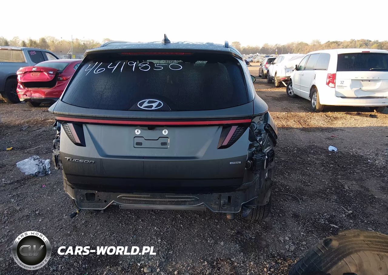 2022 Hyundai Tucson Sel VIN:KM8JBCAE6NU133786 - 17