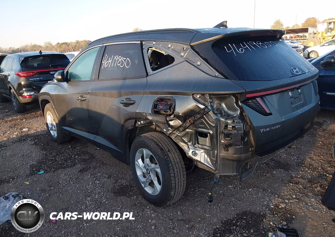 2022 Hyundai Tucson Sel VIN:KM8JBCAE6NU133786 - 3