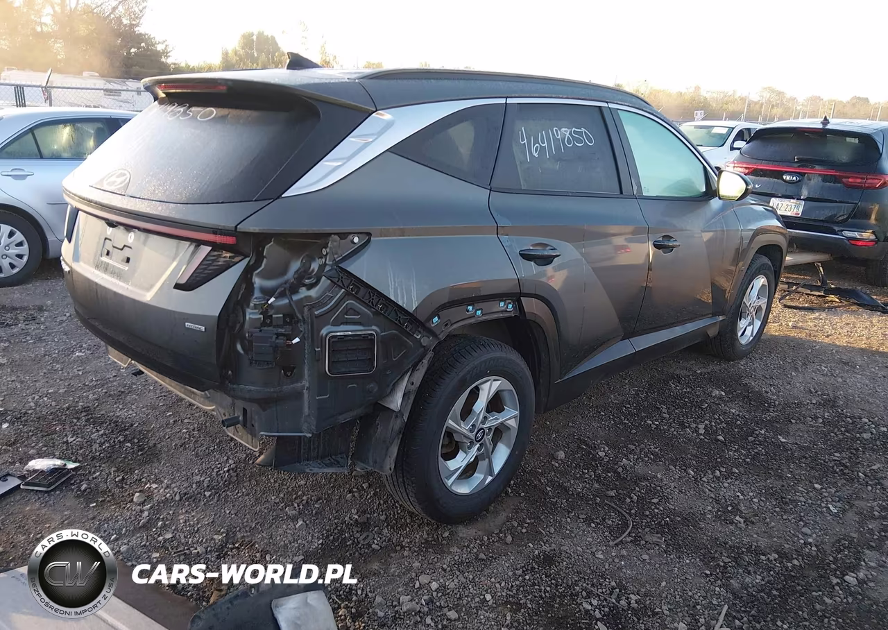 2022 Hyundai Tucson Sel VIN:KM8JBCAE6NU133786 - 4