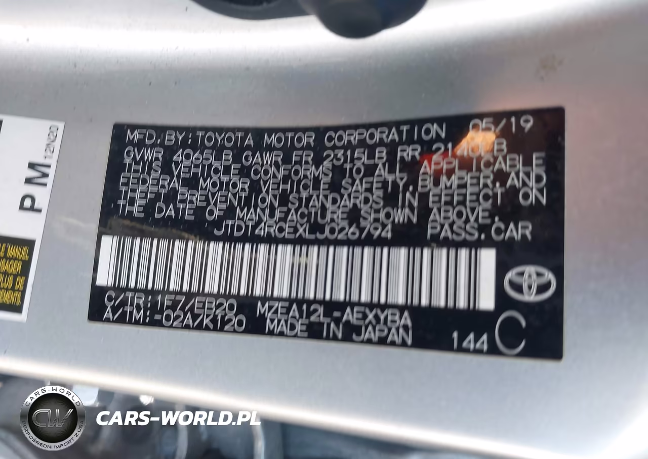 2020 Toyota Corolla Xse VIN:JTDT4RCEXLJ026794 - 9