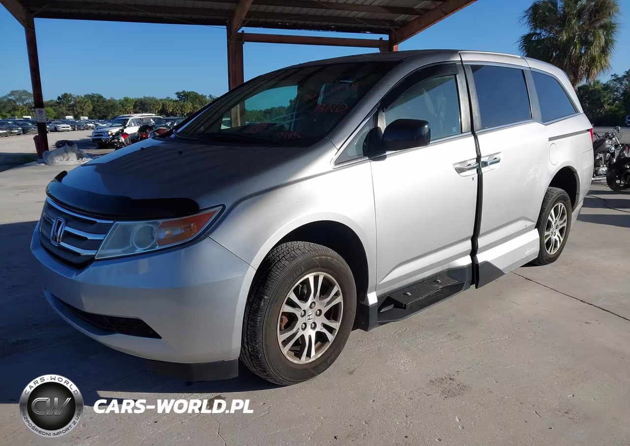 2012 Honda Odyssey Ex-L VIN:5FNRL5H67CB107217 - 2