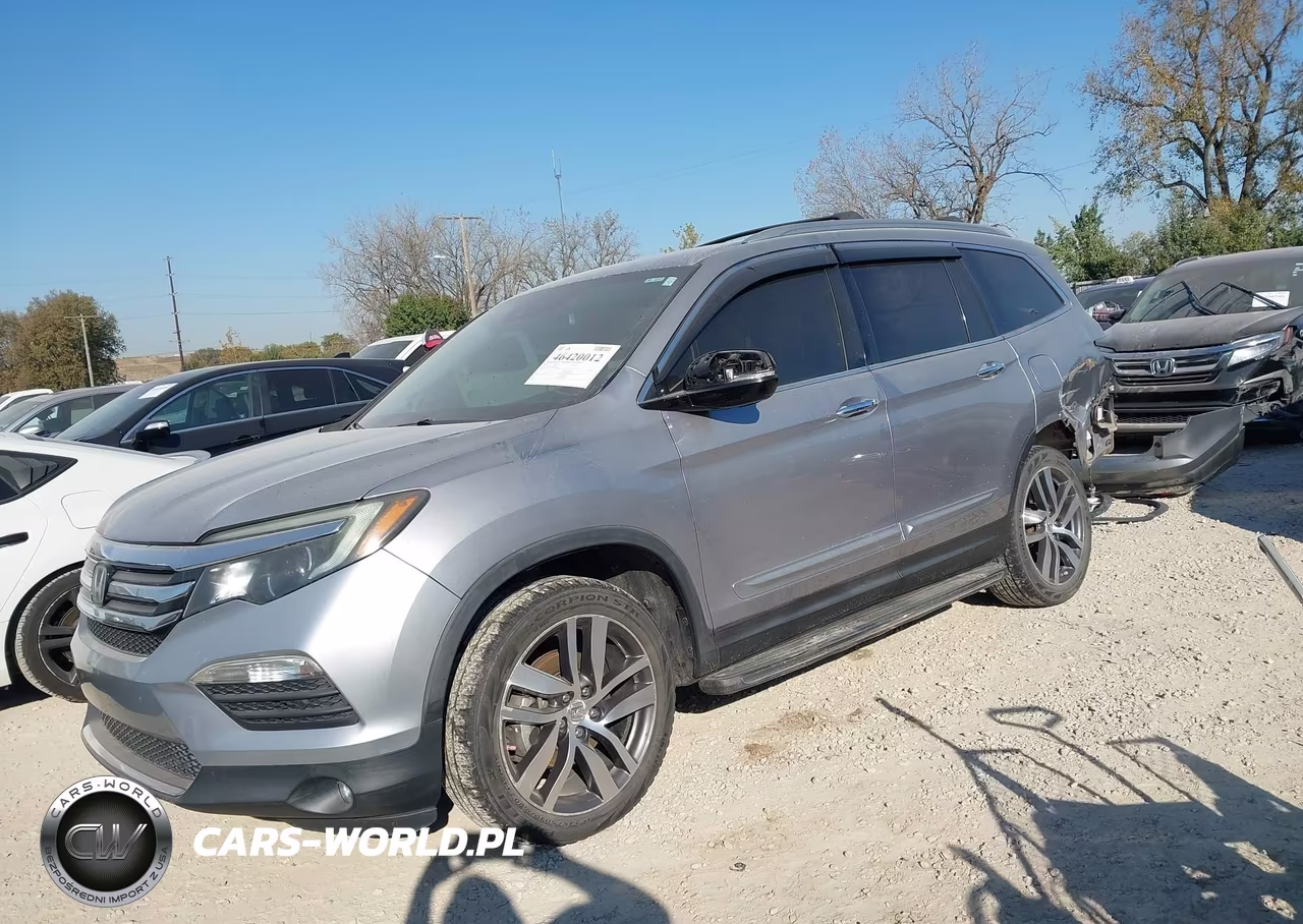 2017 Honda Pilot Elite VIN:5FNYF6H00HB035403 - 2