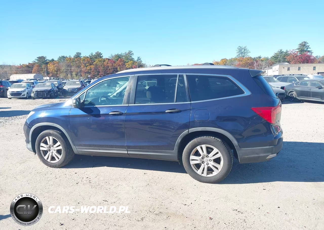 2016 Honda Pilot Lx VIN:5FNYF6H18GB043921 - 14