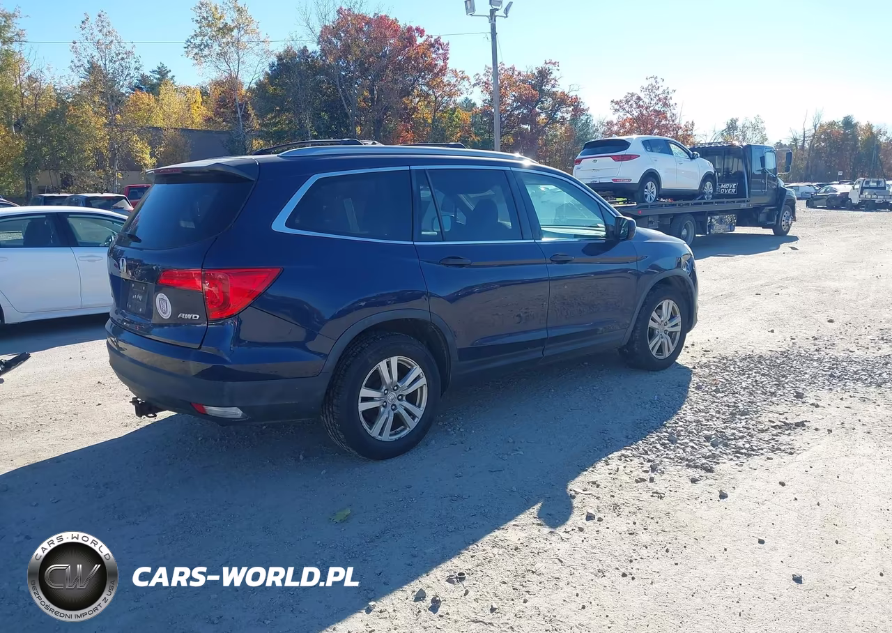 2016 Honda Pilot Lx VIN:5FNYF6H18GB043921 - 4