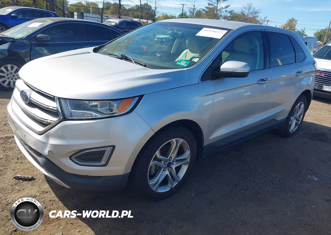2018 Ford Edge Titanium VIN:2FMPK3K95JBB74258 - 2