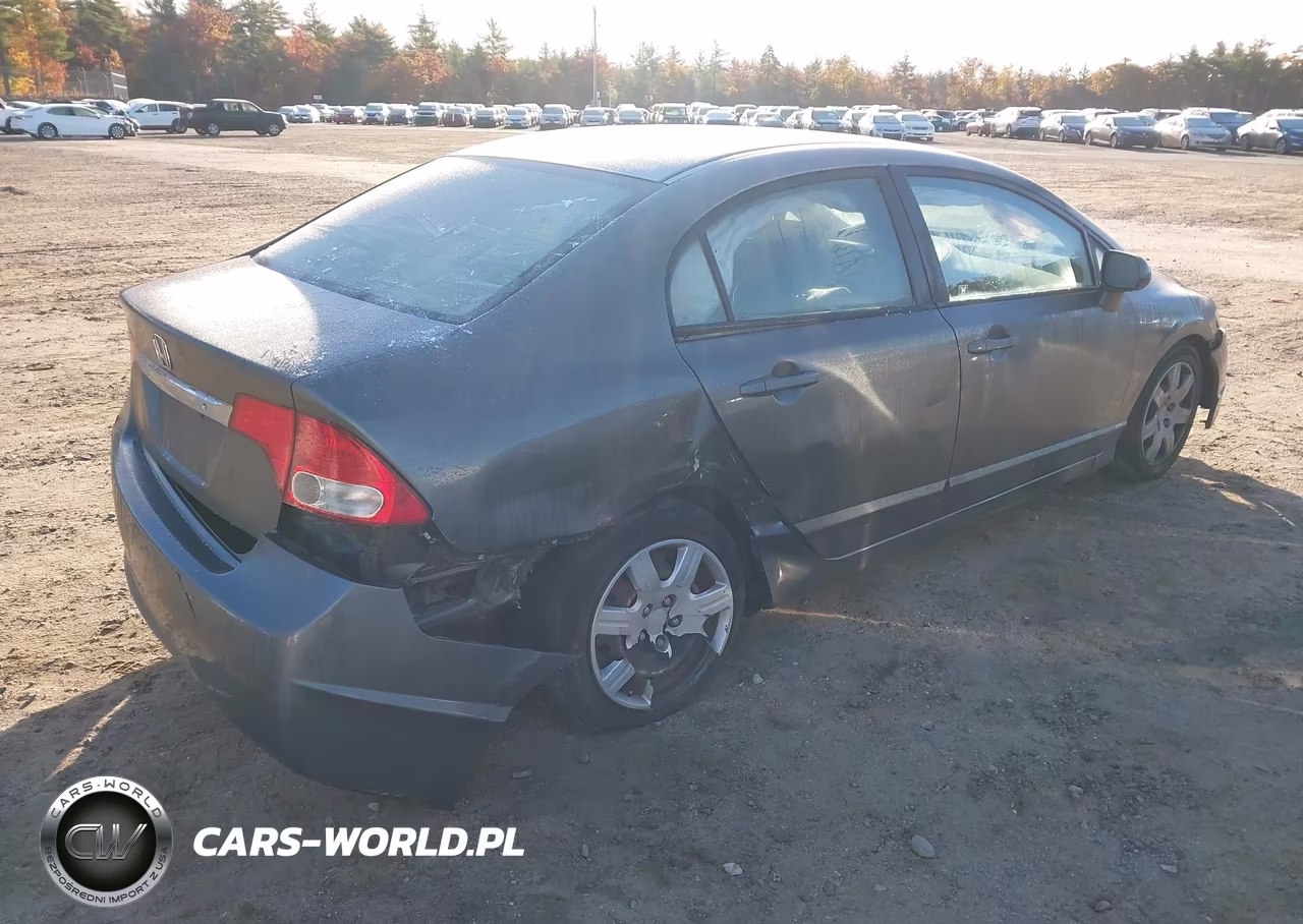 2010 Honda Civic Lx VIN:2HGFA1F59AH561912 - 4