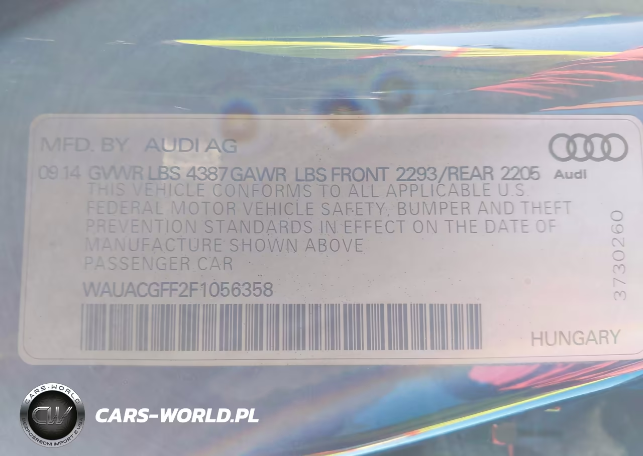 2015 Audi A3 1.8T Premium VIN:WAUACGFF2F1056358 - 9
