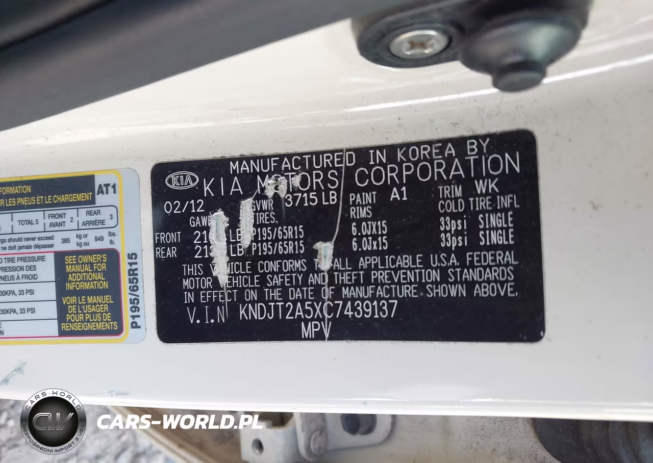 2012 Kia Soul VIN:KNDJT2A5XC7439137 - 9