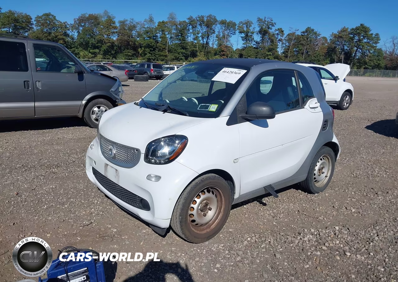 2016 Smart Fortwo Pure VIN:WMEFJ5DA8GK139106 - 2
