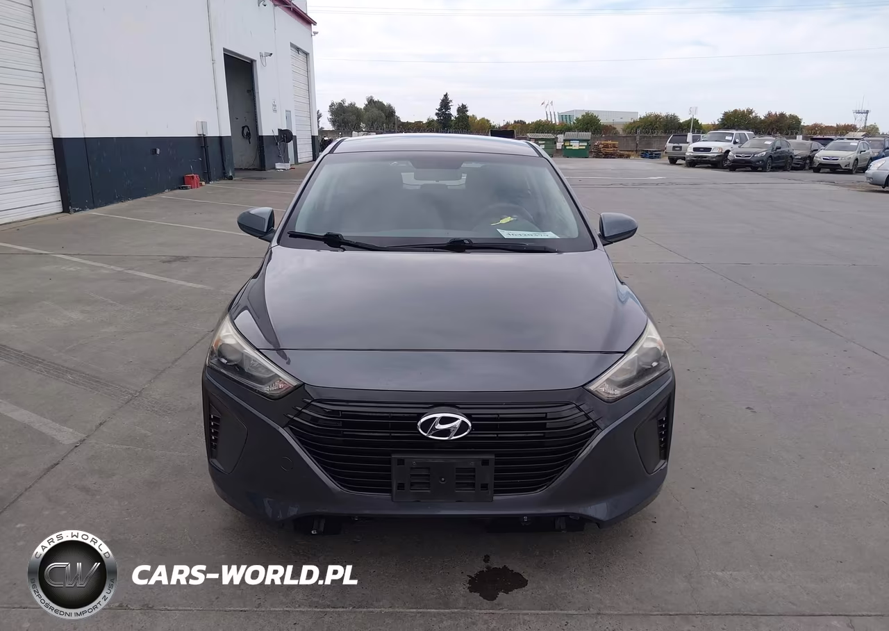 2018 Hyundai Ioniq Hybrid Blue VIN:KMHC65LC2JU100007 - 6