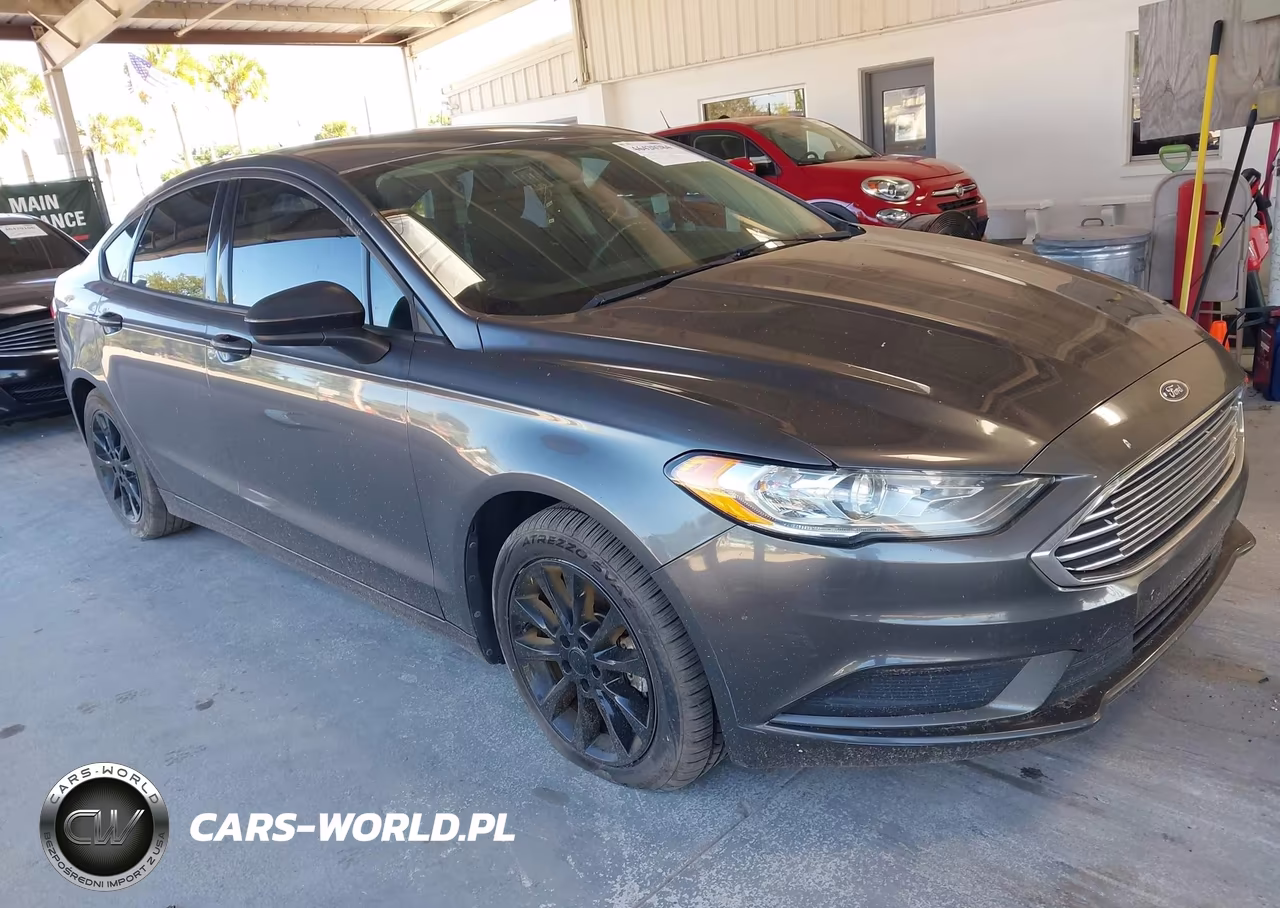 2017 Ford Fusion Se VIN:3FA6P0HD8HR366108 - 1