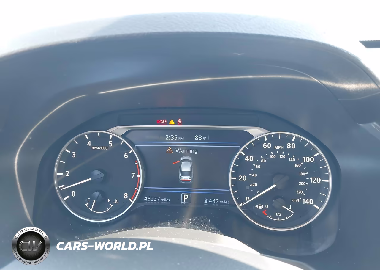 2025 Nissan Altima Sv Fwd VIN:1N4BL4DV5SN376296 - 7