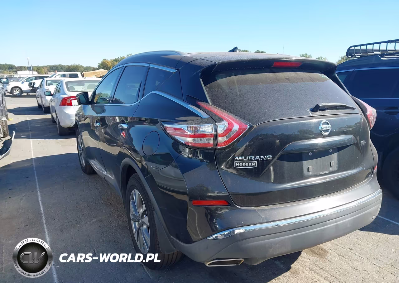 2015 Nissan Murano Sl VIN:5N1AZ2MG0FN241514 - 3