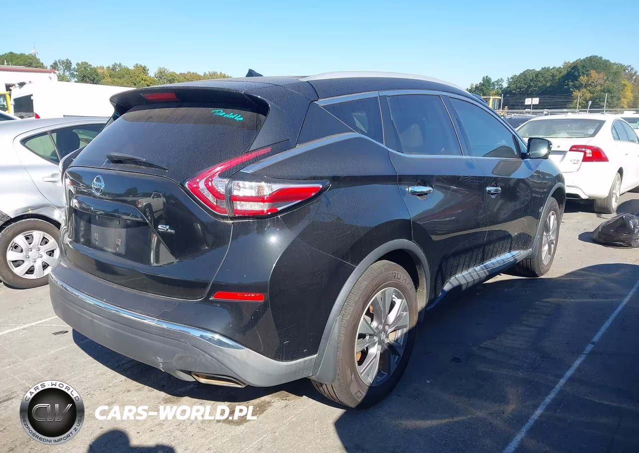 2015 Nissan Murano Sl VIN:5N1AZ2MG0FN241514 - 4