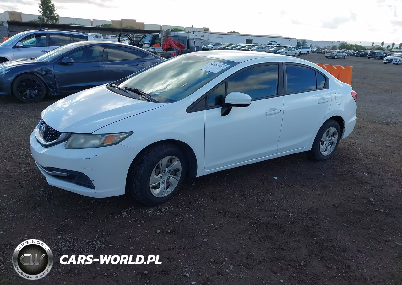 2014 Honda Civic Lx VIN:19XFB2F5XEE257765 - 2