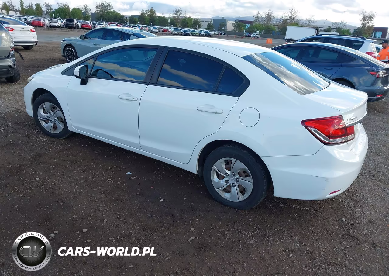2014 Honda Civic Lx VIN:19XFB2F5XEE257765 - 3