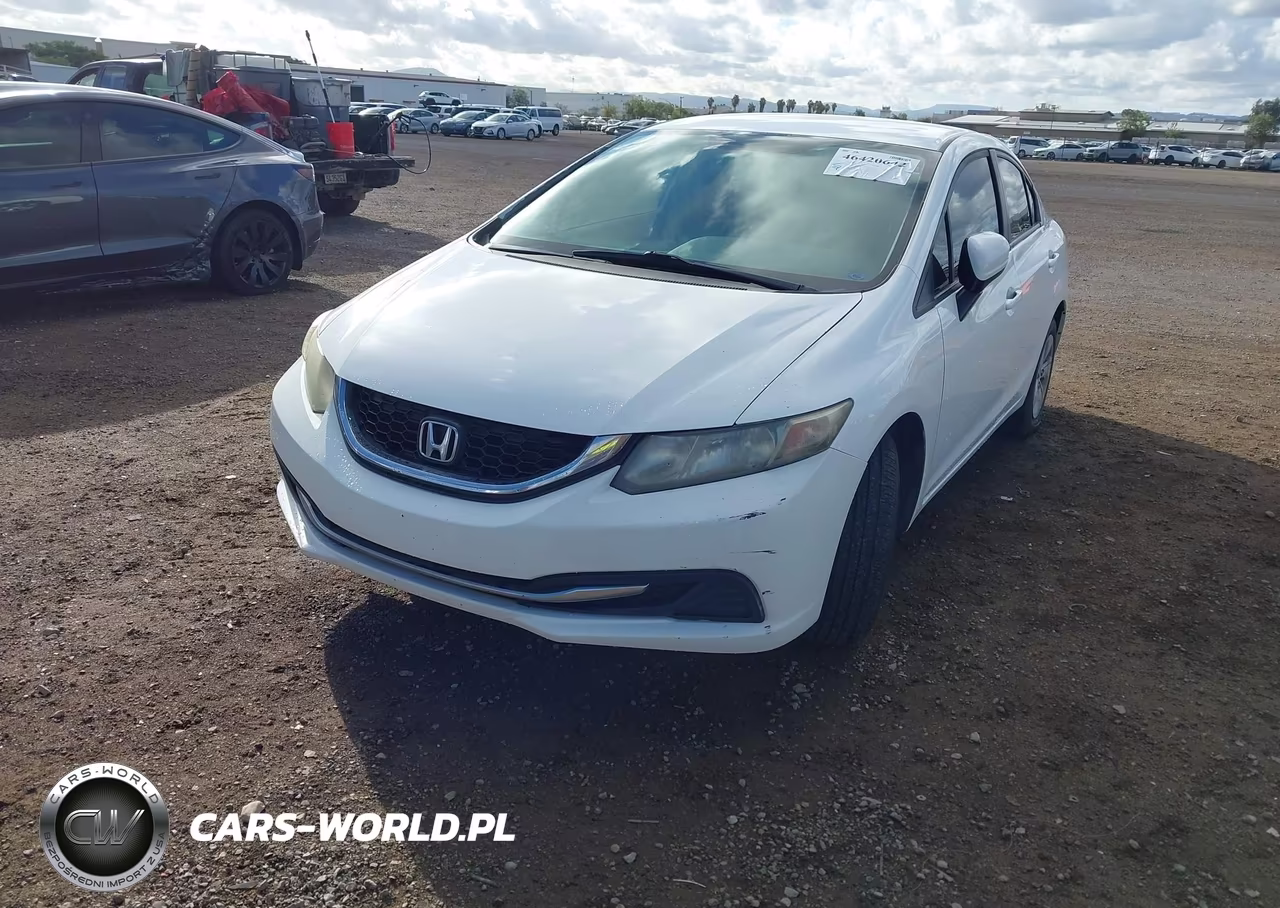 2014 Honda Civic Lx VIN:19XFB2F5XEE257765 - 6