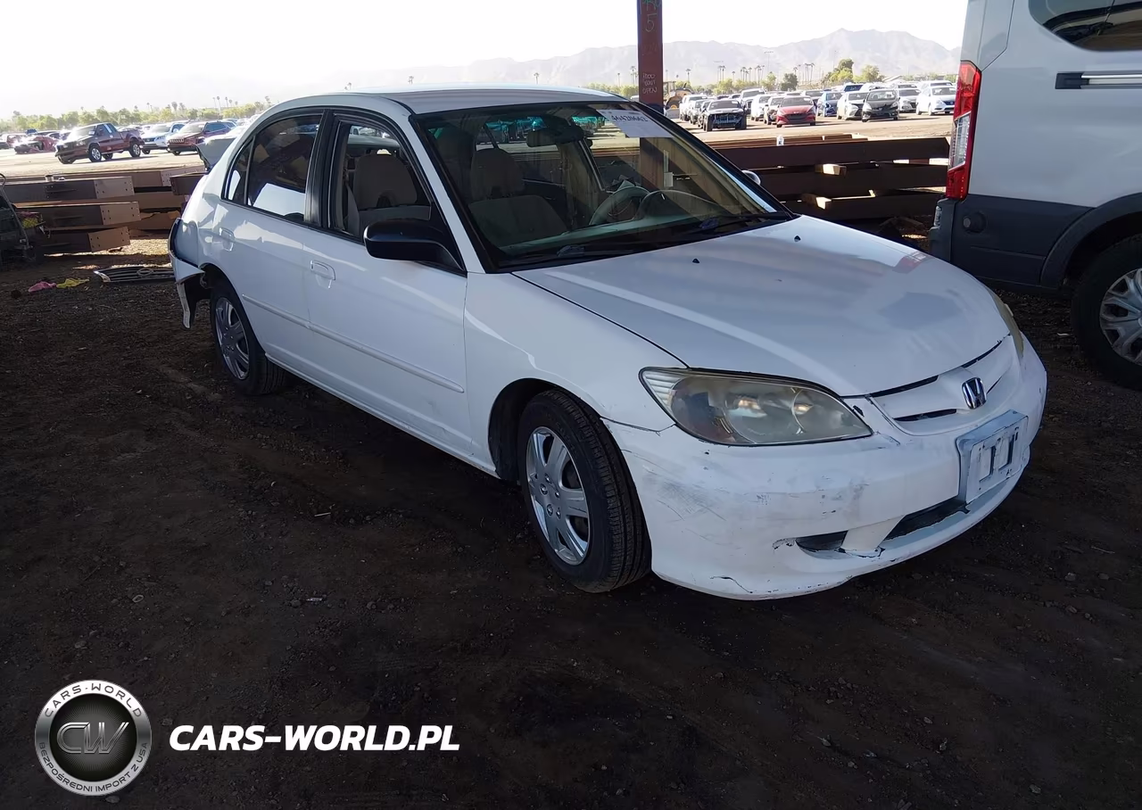 2004 Honda Civic Lx VIN:2HGES16534H545721 - 1