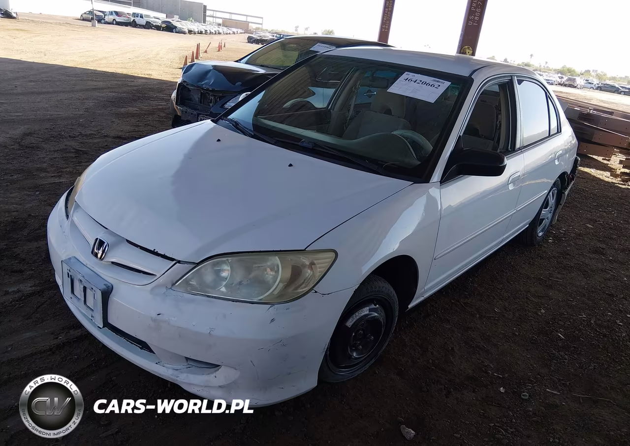2004 Honda Civic Lx VIN:2HGES16534H545721 - 2