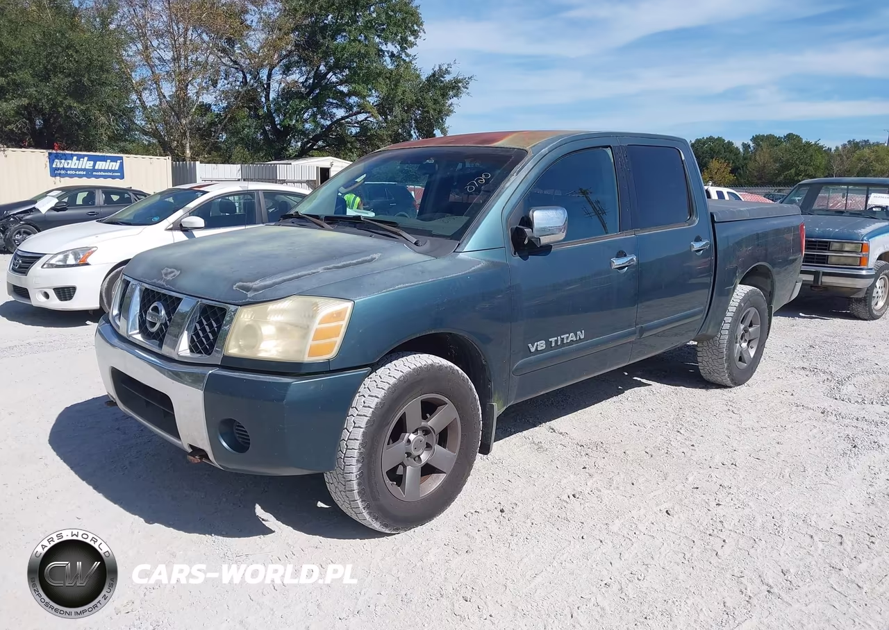 2005 Nissan Titan Se VIN:1N6BA07B55N518691 - 2